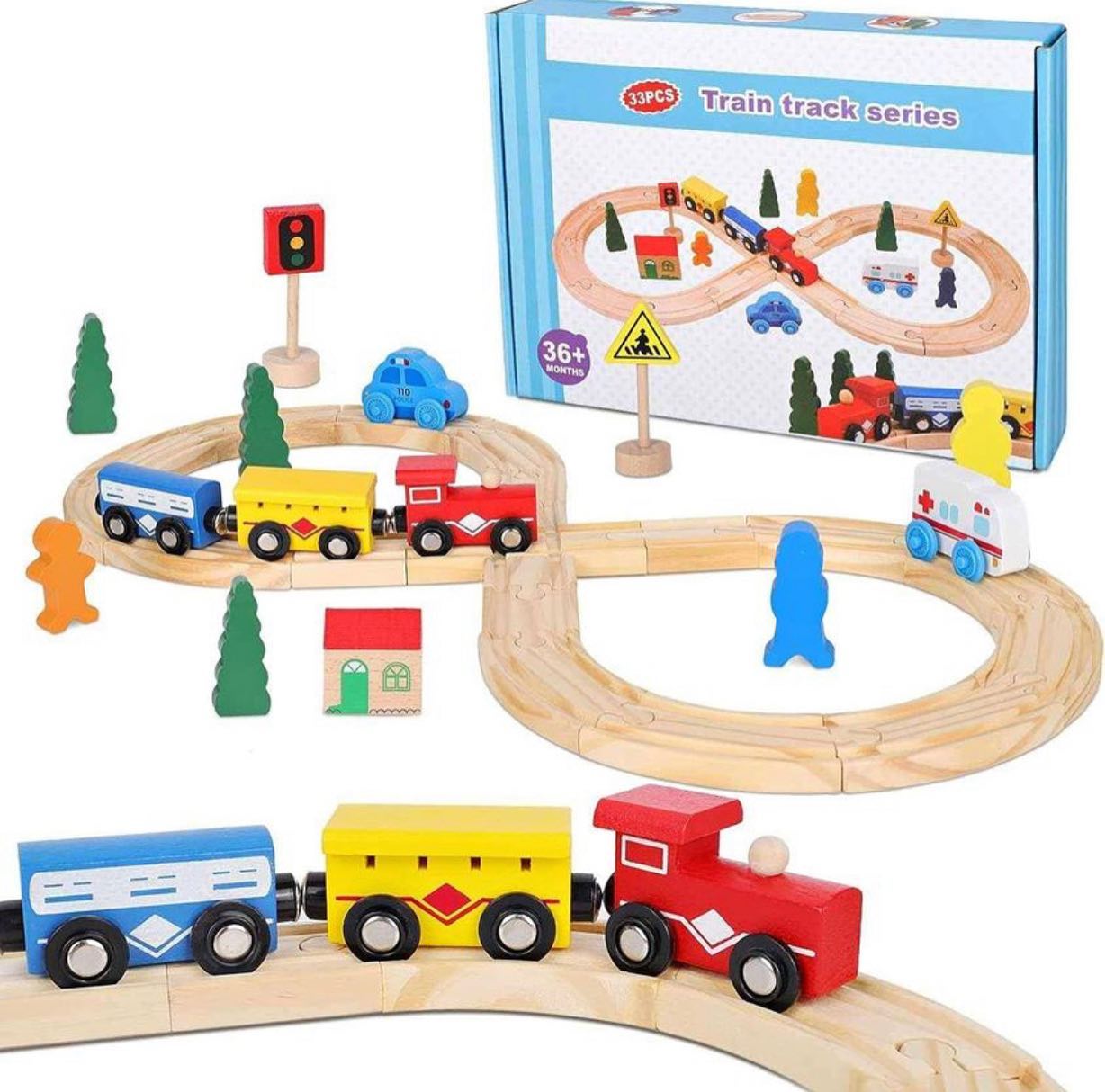 TREN DIDÁCTICO DE MADERA